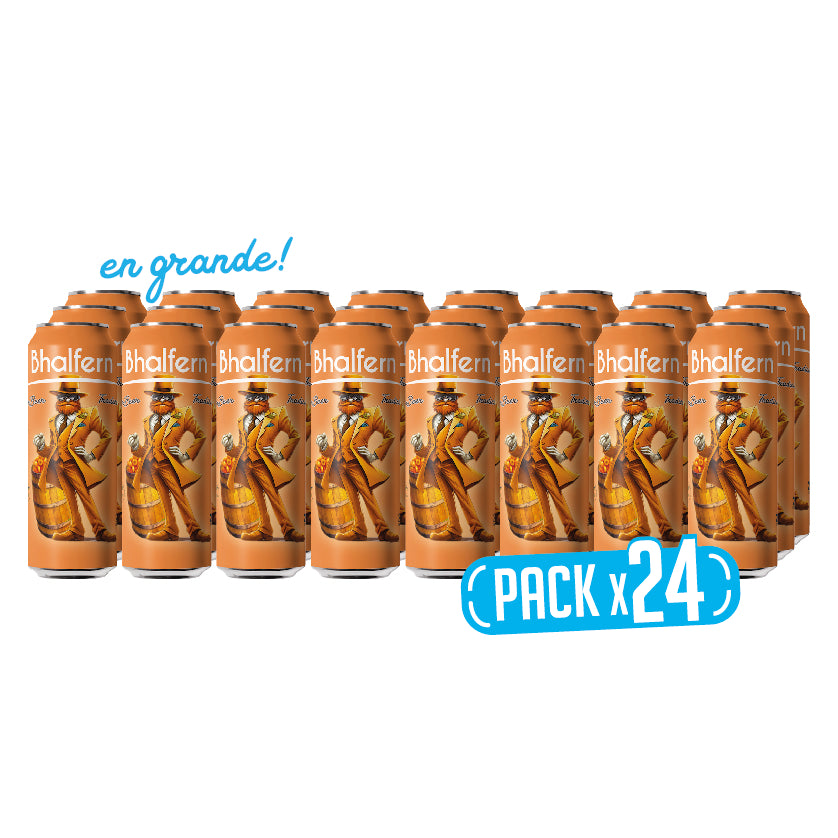 SuperPack x 24 latas Bhalfern Ginger Beer Tradicional